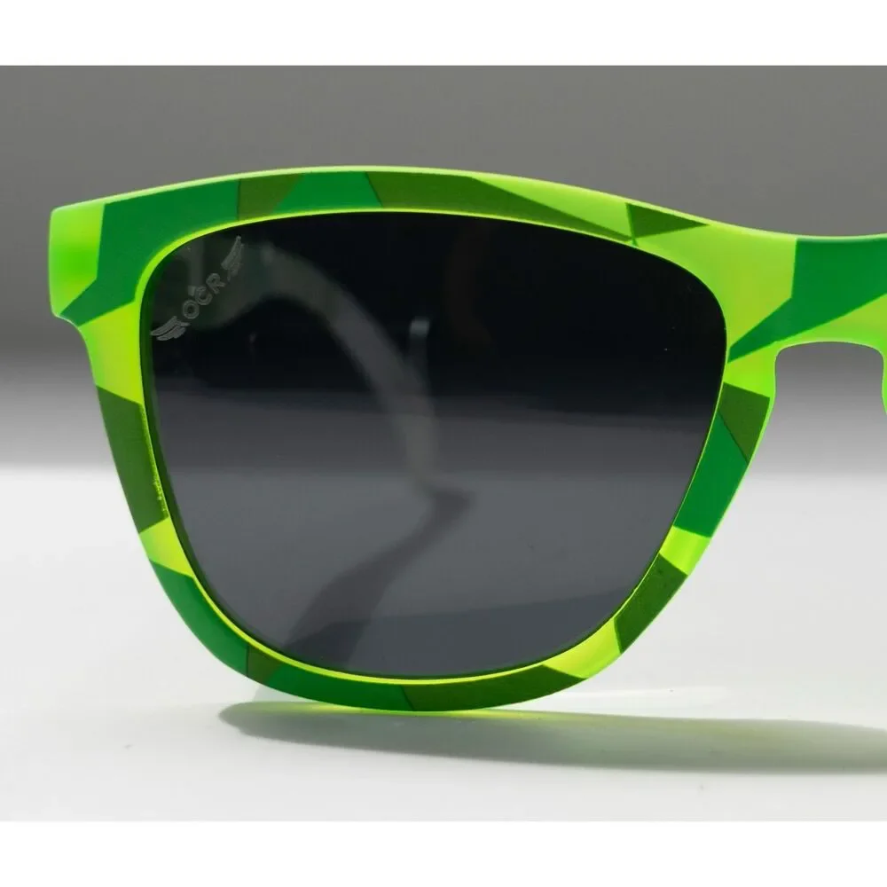 Goodr OG OCRWC Black/Green Polarized Sunglasses G00143-OG-BK1-NR - Picture 12 of 12